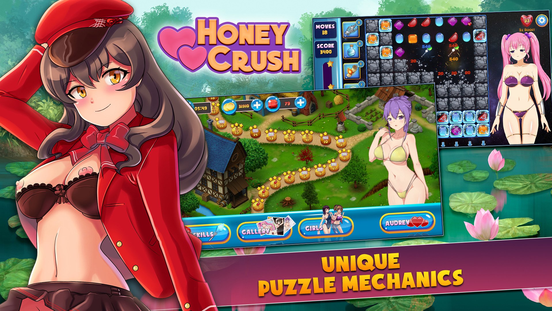 Honey Crush captura de pantalla 