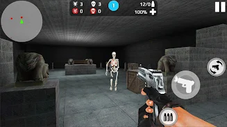 Skeleton Hunter: Survival 3D ekran görüntüsü 3