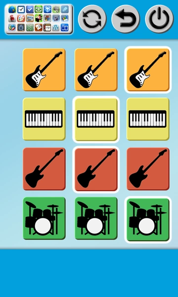 Band Game: Piano, Guitar, Drum captura de pantalla 