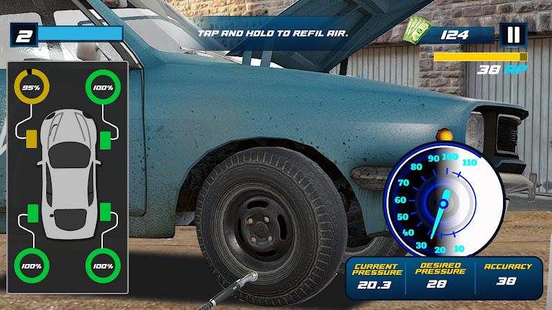 Tire Shop Car Mechanic Game 3d screenshot 2