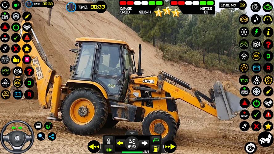 Real Snow Excavator - JCB应用截图第4张