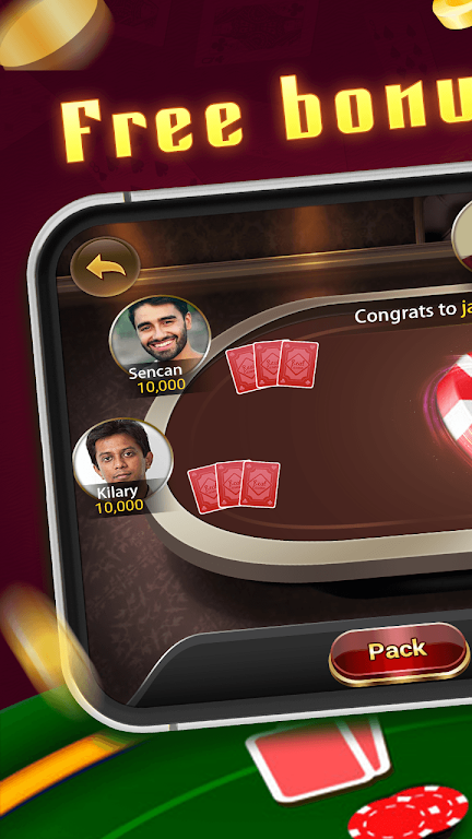 Teen Patti Gold - traditional online poker game screenshot 1