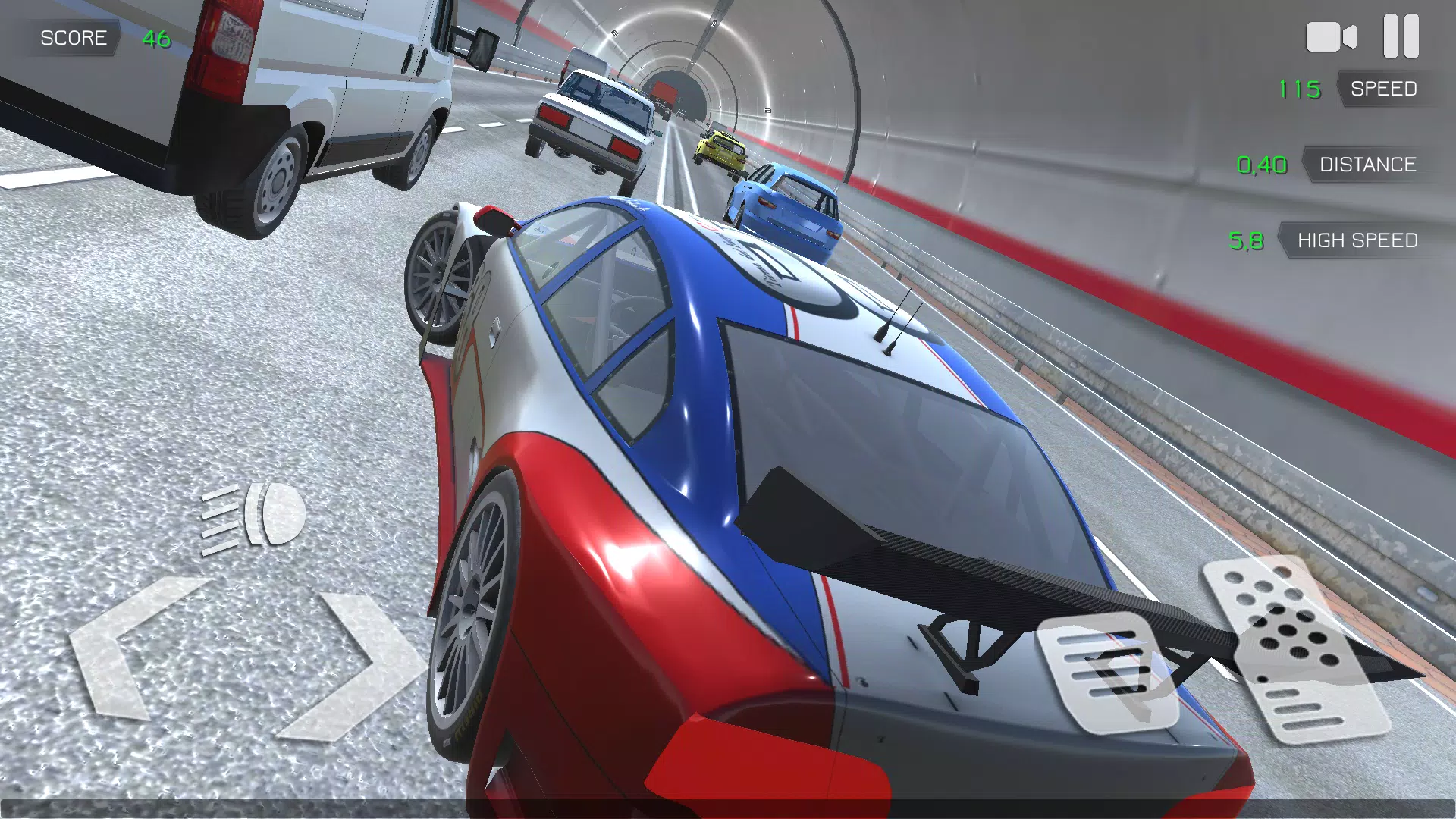 Passat High-Speed Traffic Race ảnh chụp màn hình 1