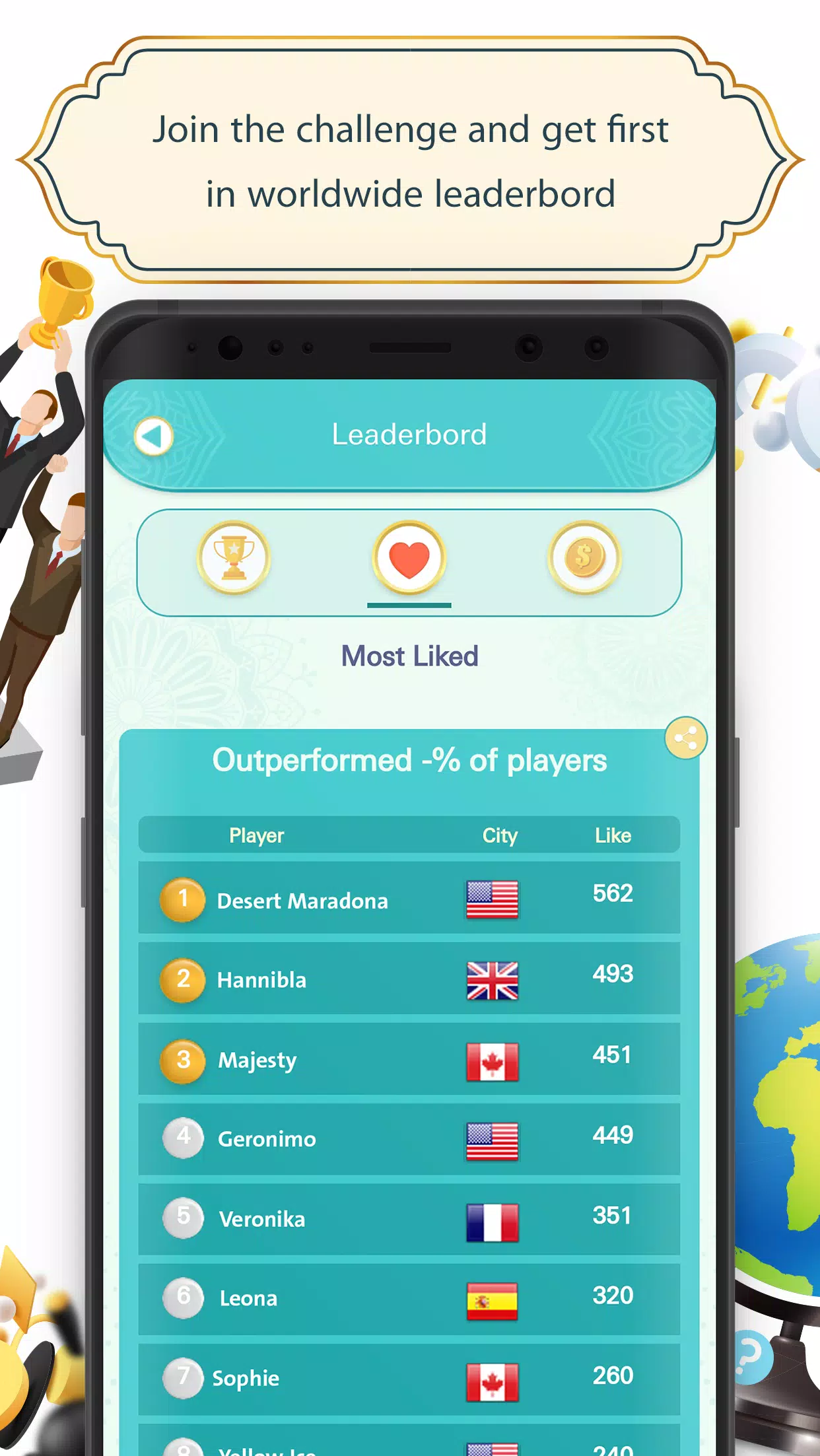 QuizUp 2 экрана 2