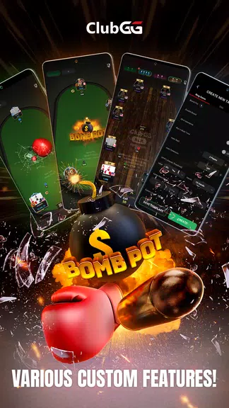 ClubGG Poker ဖန်သားပြင်ဓာတ်ပုံ 4