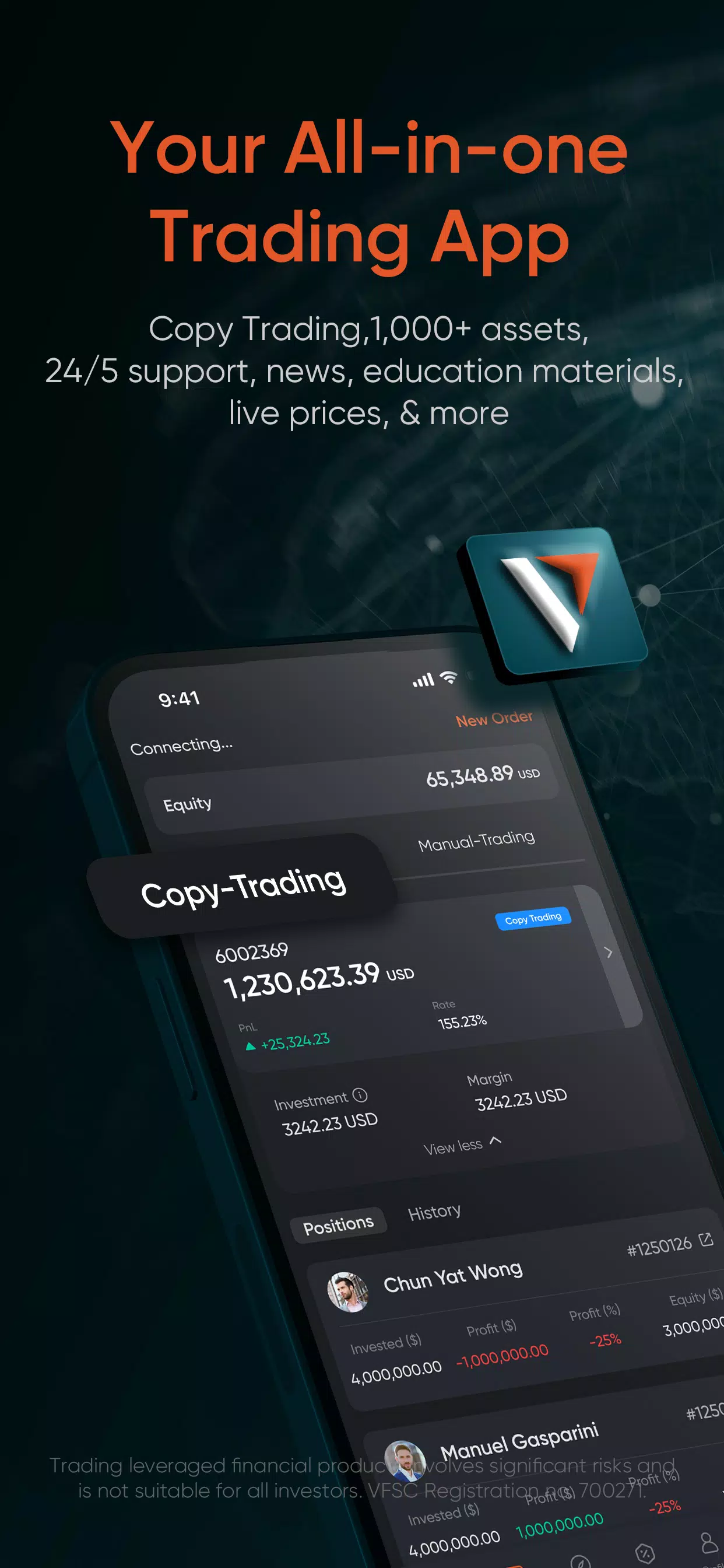 Vantage screenshot 1
