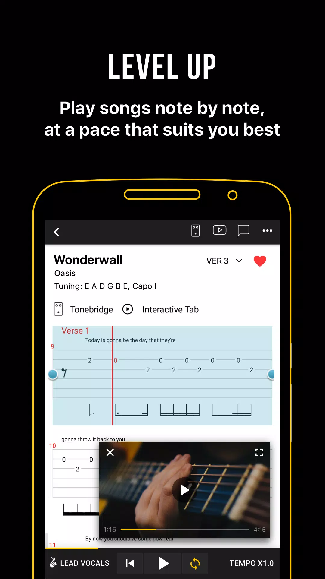 Ultimate Guitar: Tabs & Chords zrzut ekranu 4