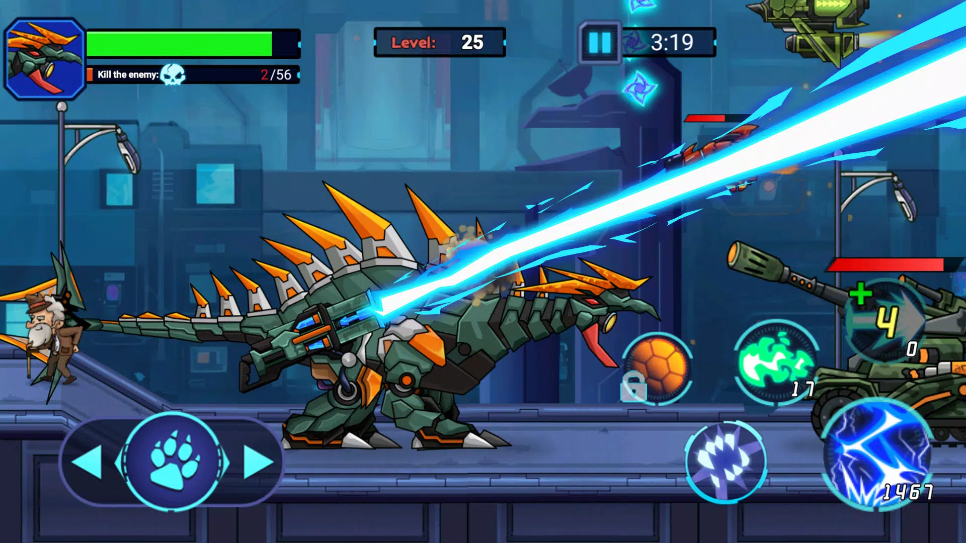 Mech Dinosaur War ဖန်သားပြင်ဓာတ်ပုံ 2