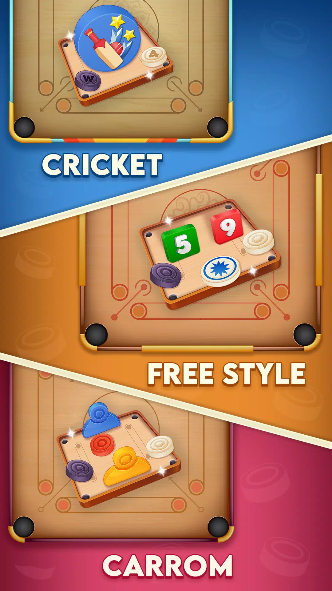 Carrom Cricket Screenshot 1