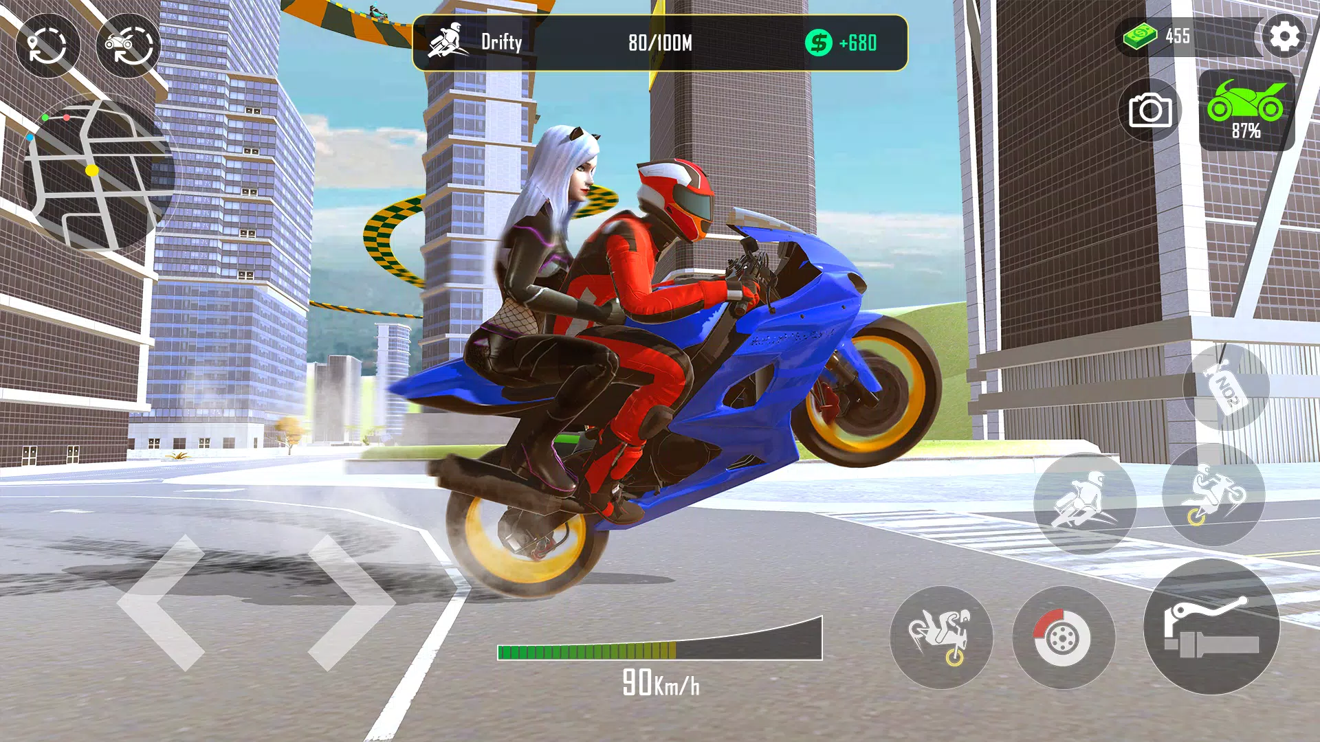 GT Moto Stunt 3D ဖန်သားပြင်ဓာတ်ပုံ 2