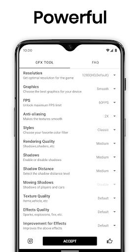 GFX Tool: Launcher & Optimizer Capture d'écran 2