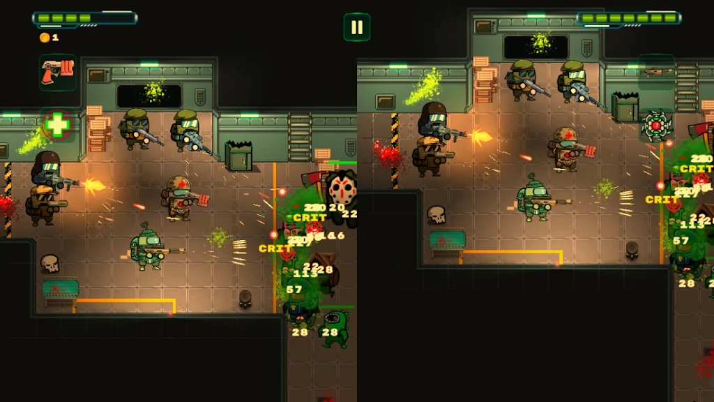 Zombie Space Shooter II ảnh chụp màn hình 2