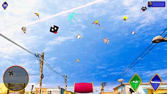 Pipa Layang Kite Flying Game экрана 4