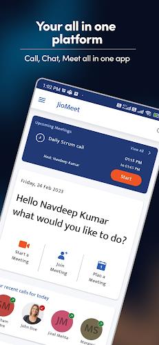 JioMeet Captura de pantalla 1
