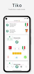 Tiko: Soccer Predictor captura de pantalla 