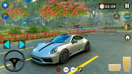 US Car Driving School Games 3D ekran görüntüsü 2