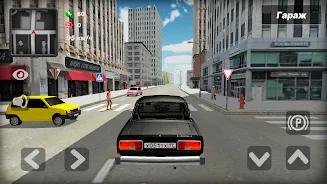 VAZ 2105 Russian Car Simulator Capture d'écran 1