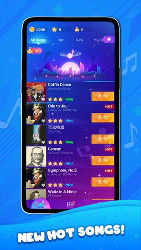 Magic Piano Rush - Music Star screenshot 1