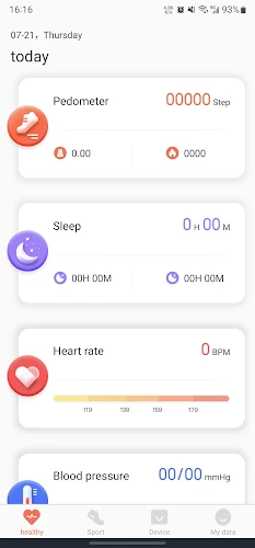 ZGfit ဖန်သားပြင်ဓာတ်ပုံ 2