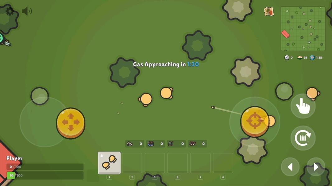 ZombsRoyale.io - Battle Royale स्क्रीनशॉट 3