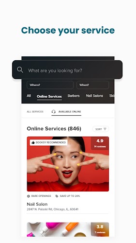 Booksy for Customers ဖန်သားပြင်ဓာတ်ပုံ 2