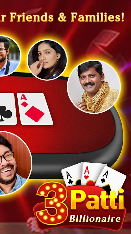 Teen Patti Billionaire -  Free to play online ảnh chụp màn hình 2