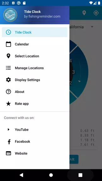 Tide Clock Screenshot 2