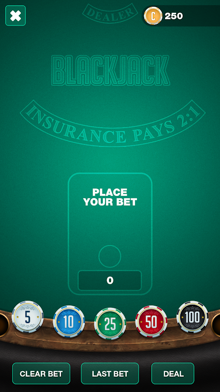 BlackJack TwentyOne screenshot 3