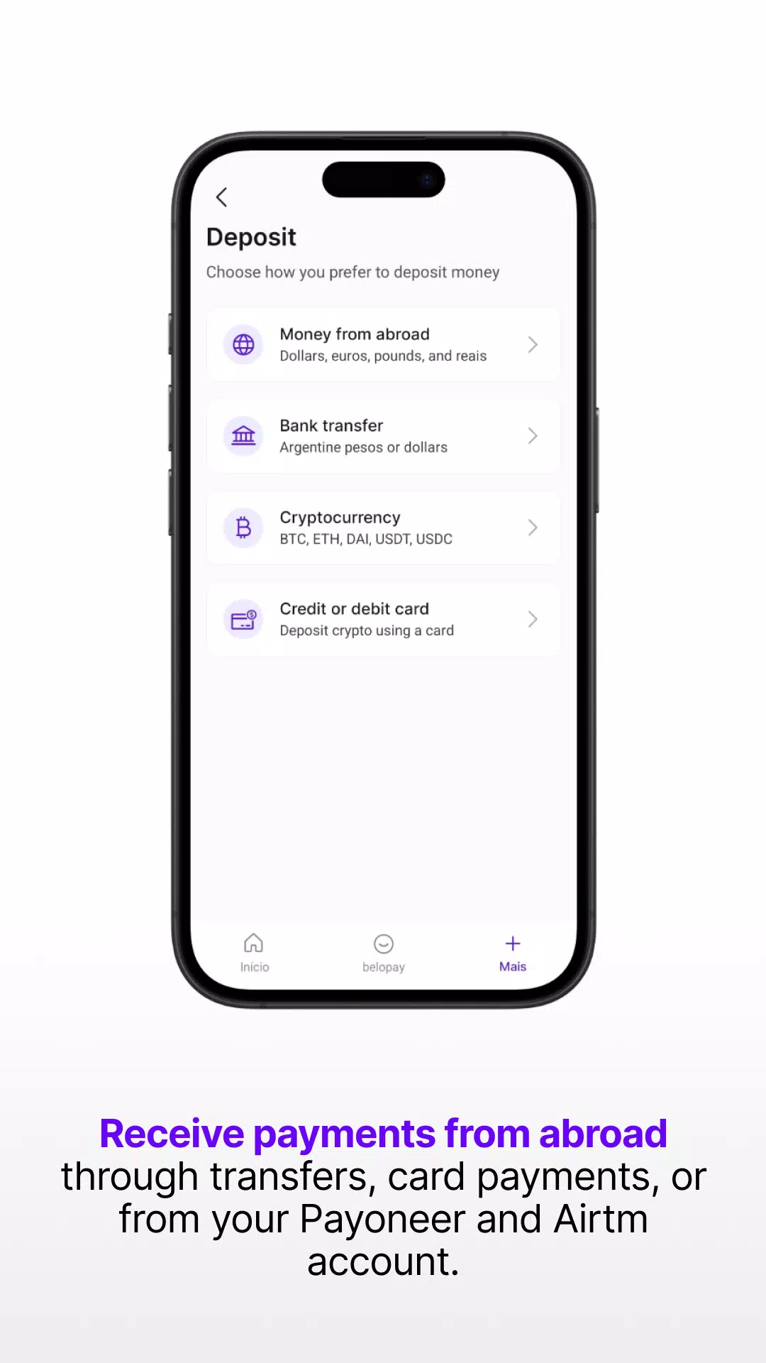Belo: your financial passport screenshot 3