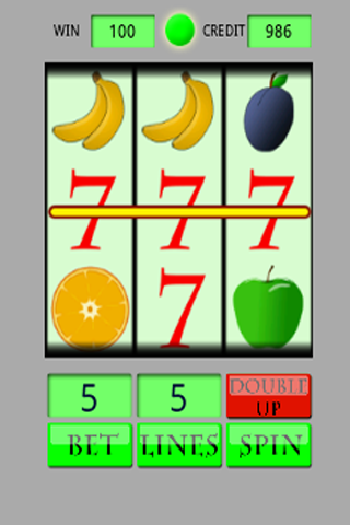 Slot Machine - Video Game Screenshot 1