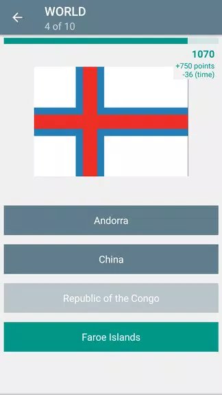 Quiz: Flags and Maps zrzut ekranu 1