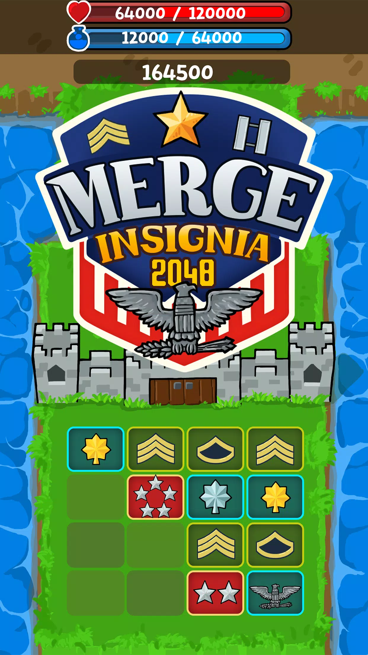 MERGE INSIGNIA 2048 Screenshot 1