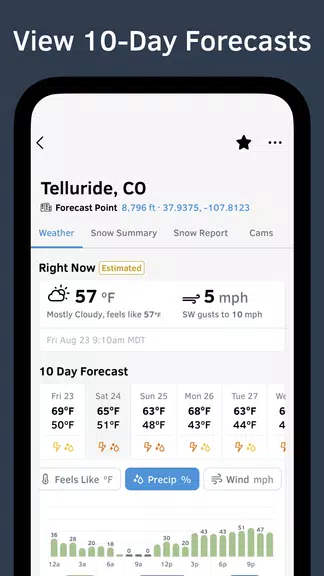 Screenshot OpenSnow: Snow Forecast 2