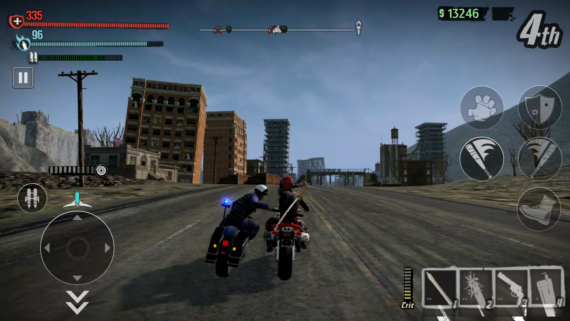 Road Redemption Mobile स्क्रीनशॉट 2