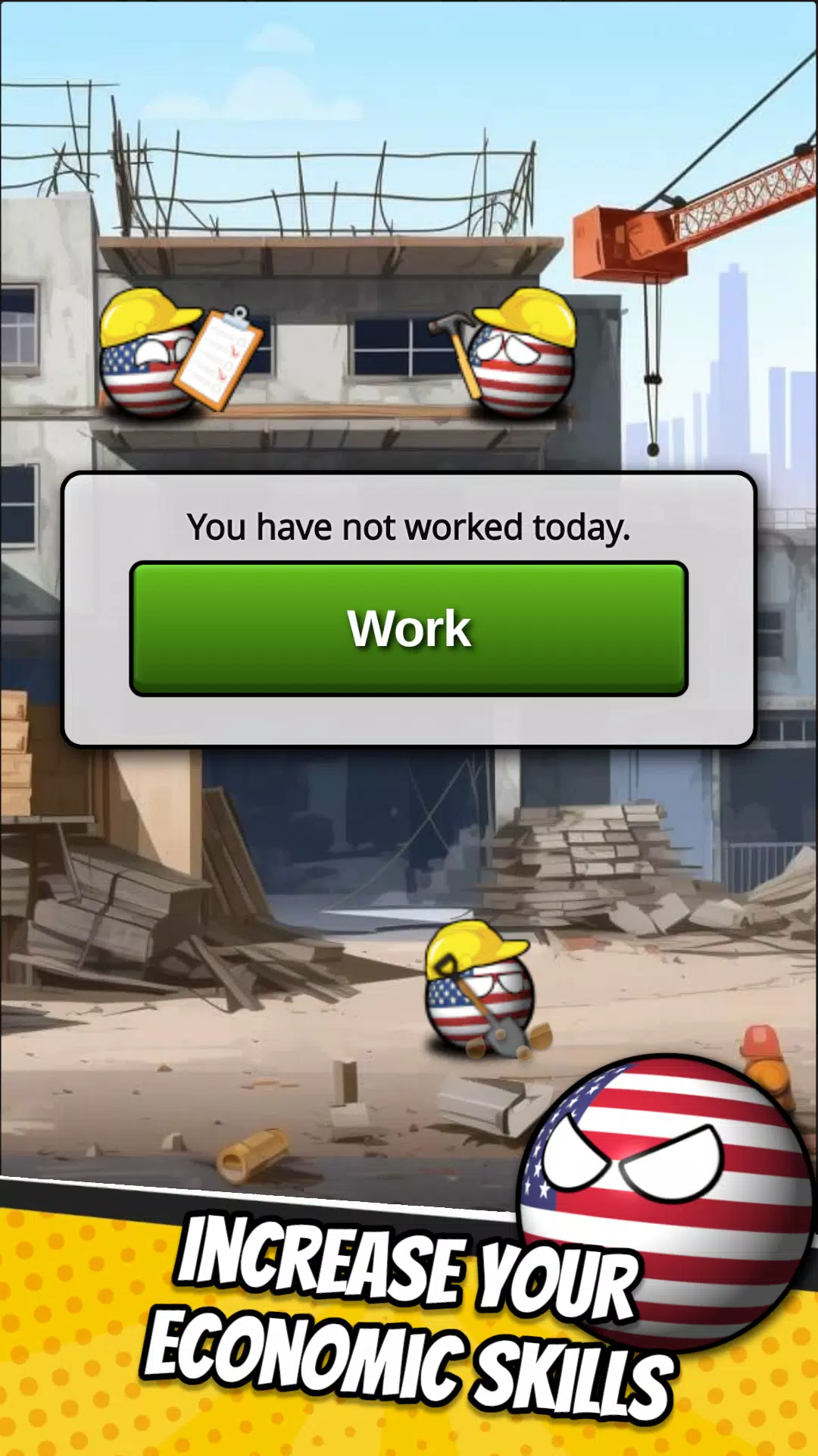 Screenshot eSim Countryballs Country Game 4