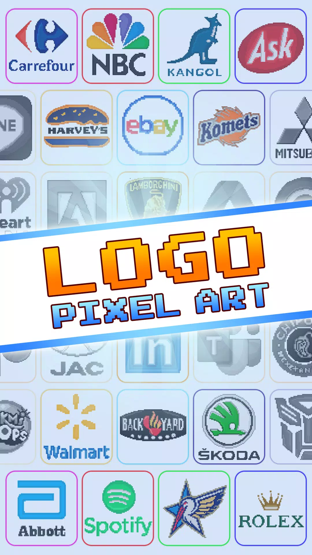 Logo Pixel Art Screenshot 1