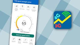 WiFi analyzer, WiFi speedmeter ekran görüntüsü 1