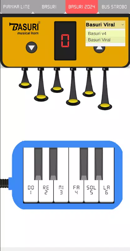 Pianika Lite Basuri V24 screenshot 1