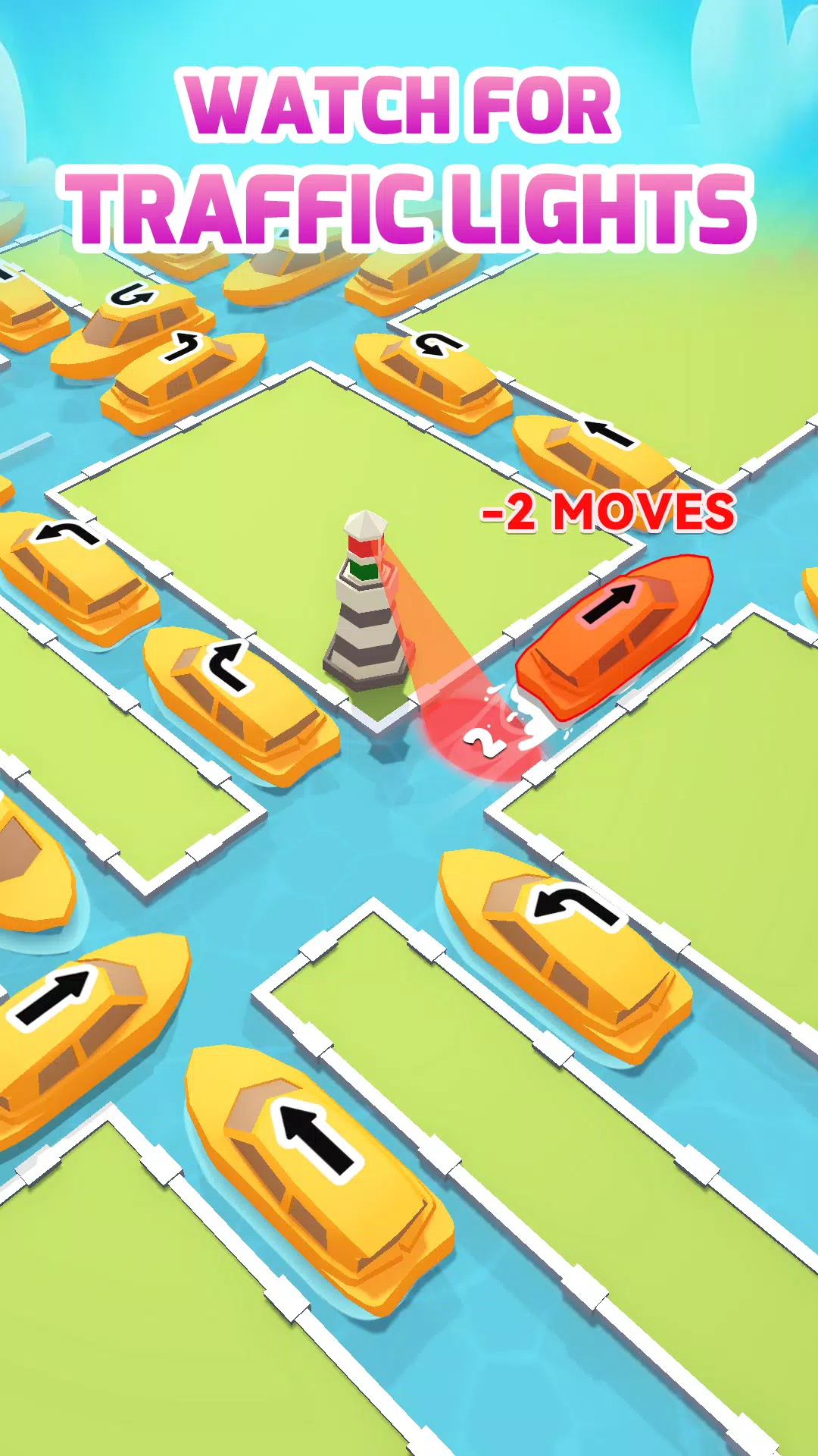 Canal Jam:Traffic Escape captura de pantalla 