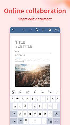 Document Editor:Word,Sheet,PDF স্ক্রিনশট 4