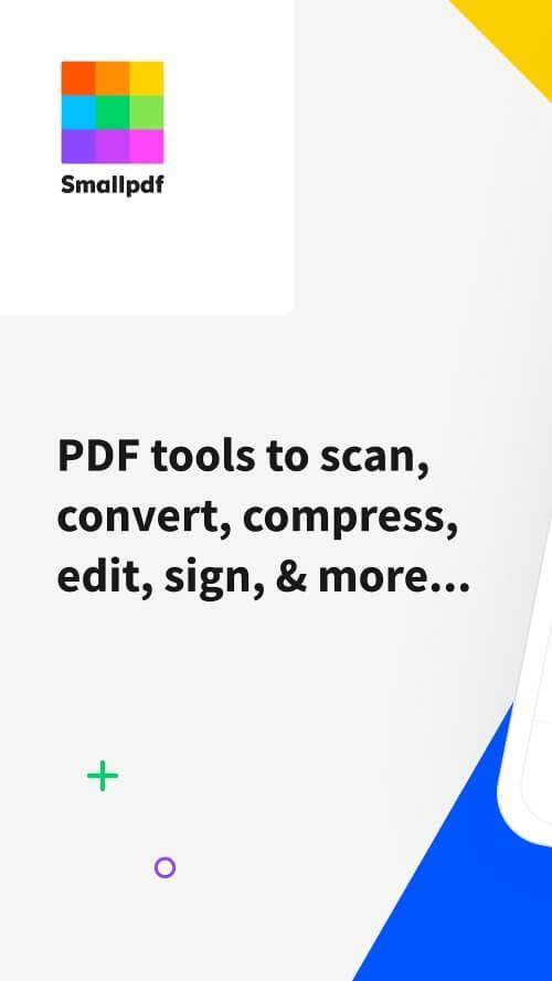 Smallpdf–Crear PDF, editar PDF captura de pantalla 