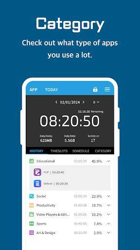 UBhind: Mobile Time Keeper ảnh chụp màn hình 4