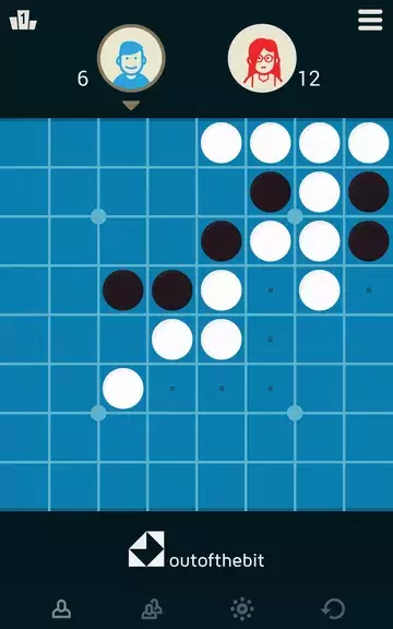 Reversi - Classic Games ảnh chụp màn hình 2