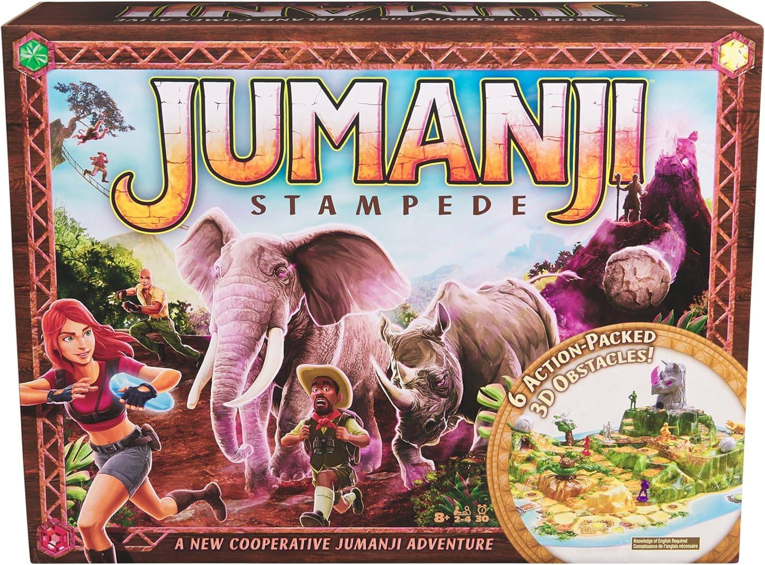 Jumanji Stampede masa oyunu şimdi 9 $ satış