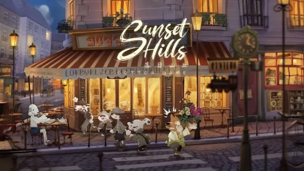 Sunset Hills, Bir Köpek Ordusu Gazisi Dönmüş Novelist'in seyahatleri hakkında yeni bir roman tarzı anlatı bulmacasıdır.