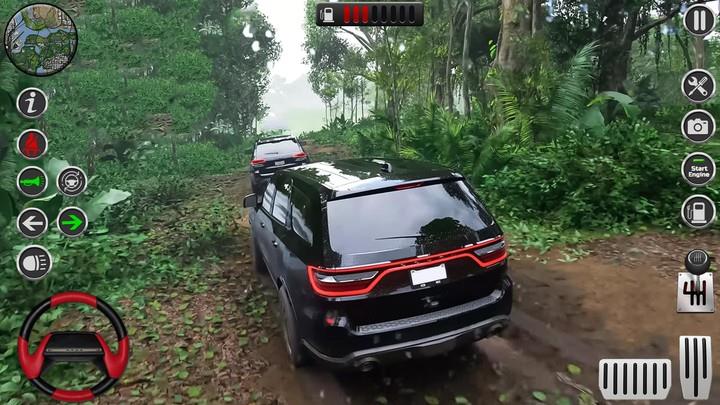 Offroad Fortuner car Driving captura de pantalla 