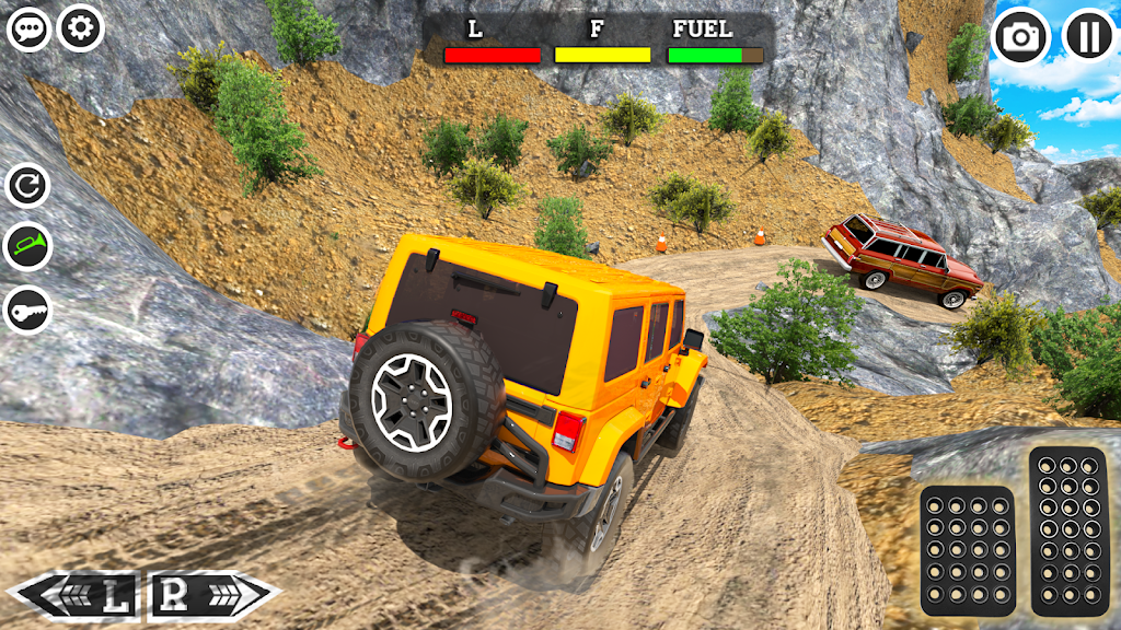 4x4 Mountain Climb Car Games ekran görüntüsü 4