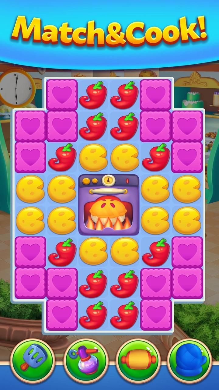 Match Cafe: Cook & Puzzle game Screenshot 1