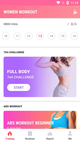 Female Fitness - Women Workout screenshot 2