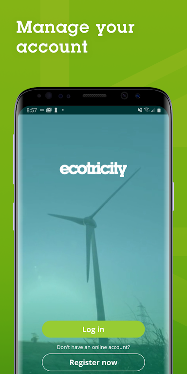 Ecotricity экрана 1